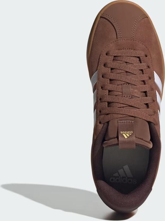 Adidas Sportswear VL Court leren sneakers bruin lila - Foto 16