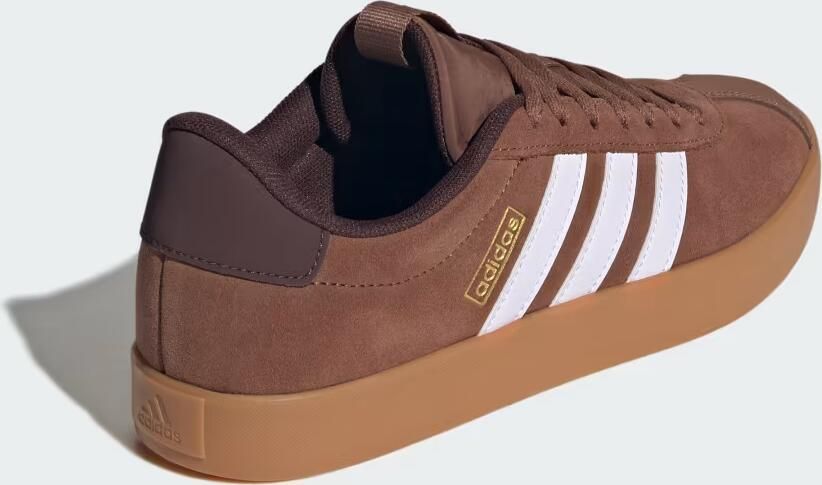 Adidas Sportswear VL Court leren sneakers bruin lila - Foto 19