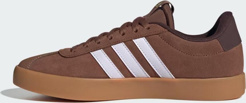 Adidas Sportswear VL Court leren sneakers bruin lila - Foto 20