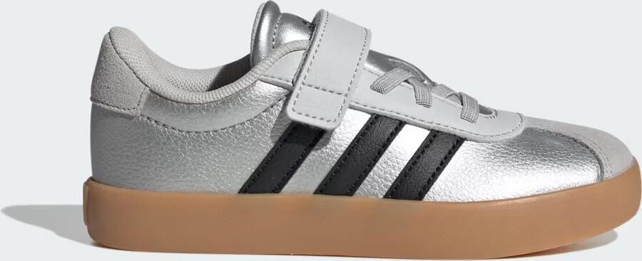 Adidas Sportswear VL Court 3.0 Skateboardschoenen Kids Kinderen Zilver - Foto 2