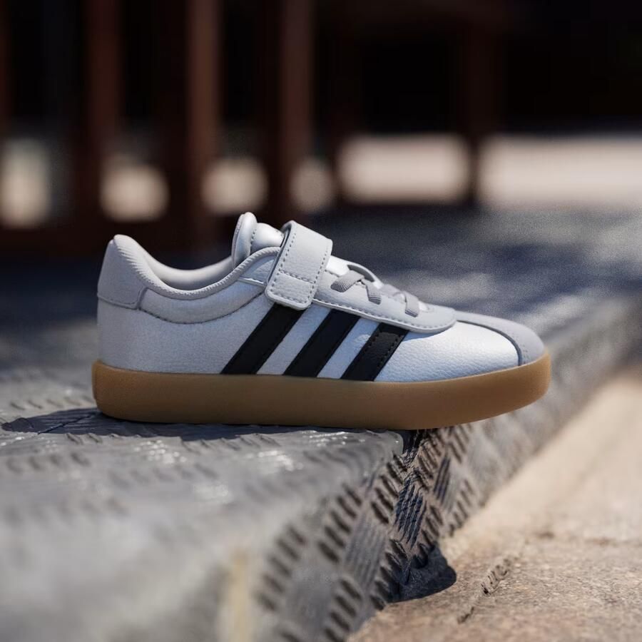 Adidas Sportswear VL Court 3.0 Skateboardschoenen Kids Kinderen Zilver - Foto 3