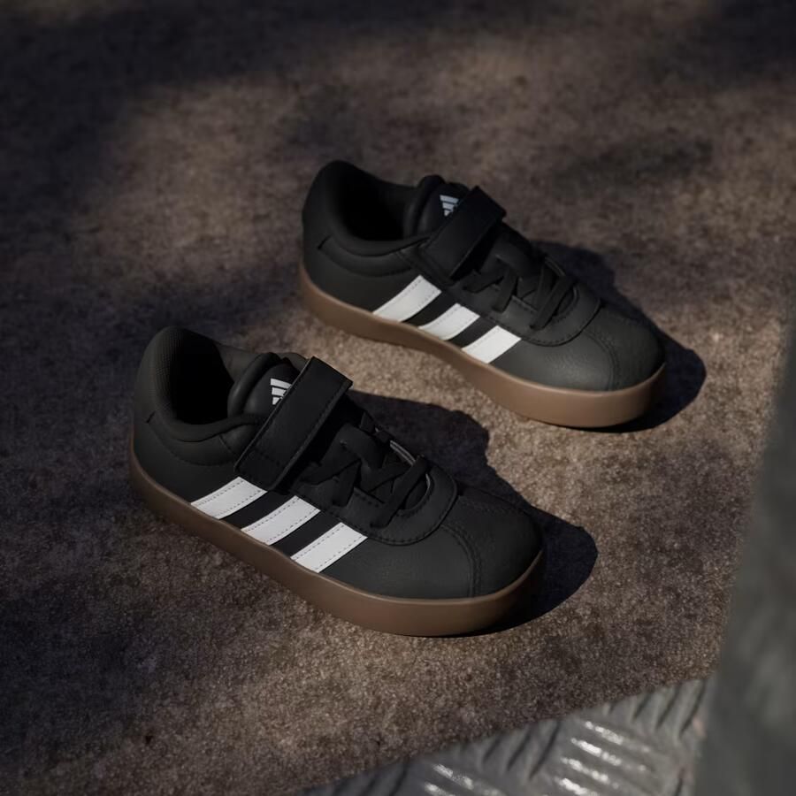 Adidas Sportswear VL Court 3.0 sneakers zwart wit Suede 28 - Foto 6