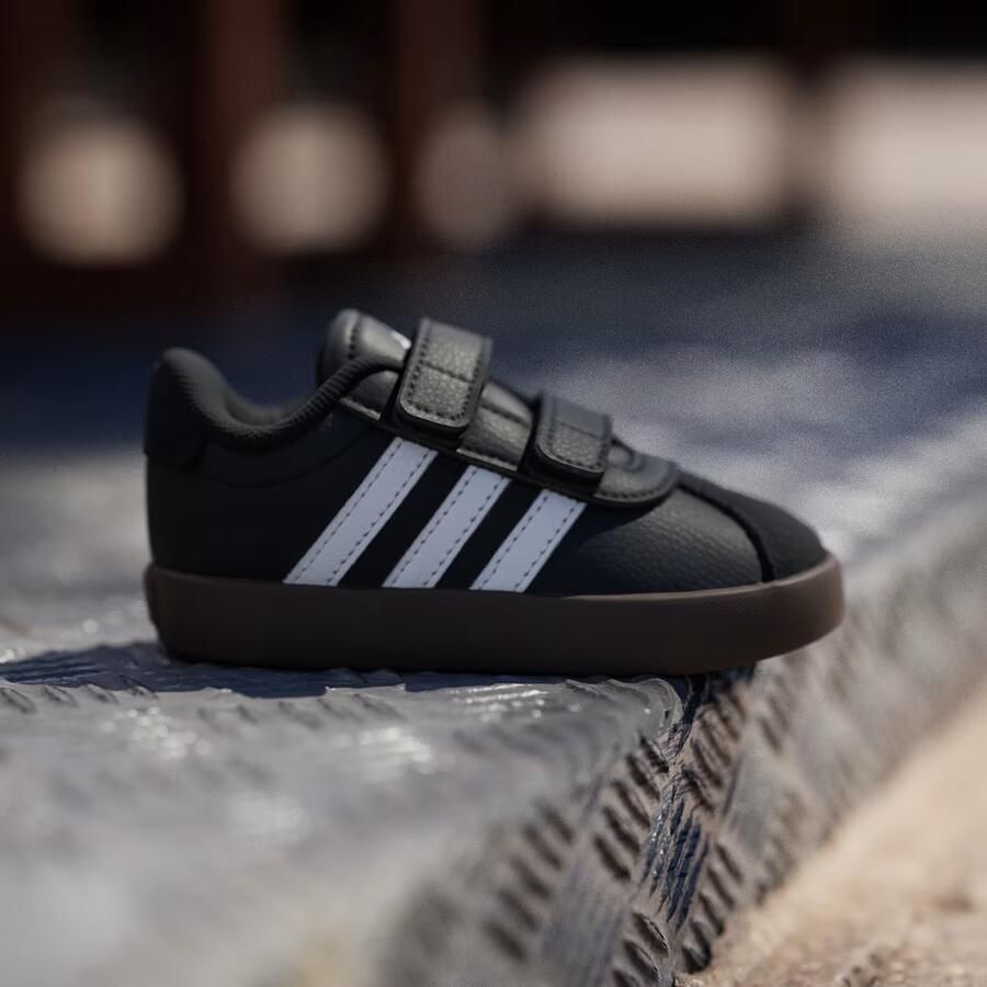Adidas Sportswear VL Court 3.0 sneakers zwart wit Suede 22 - Foto 6