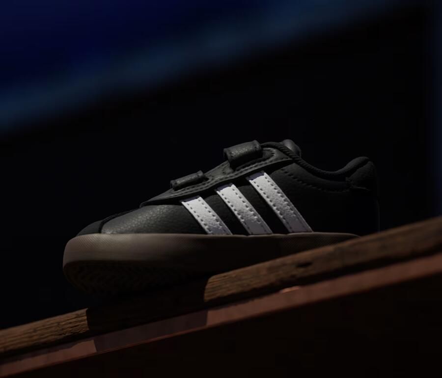 Adidas Sportswear VL Court 3.0 sneakers zwart wit Suede 22 - Foto 10
