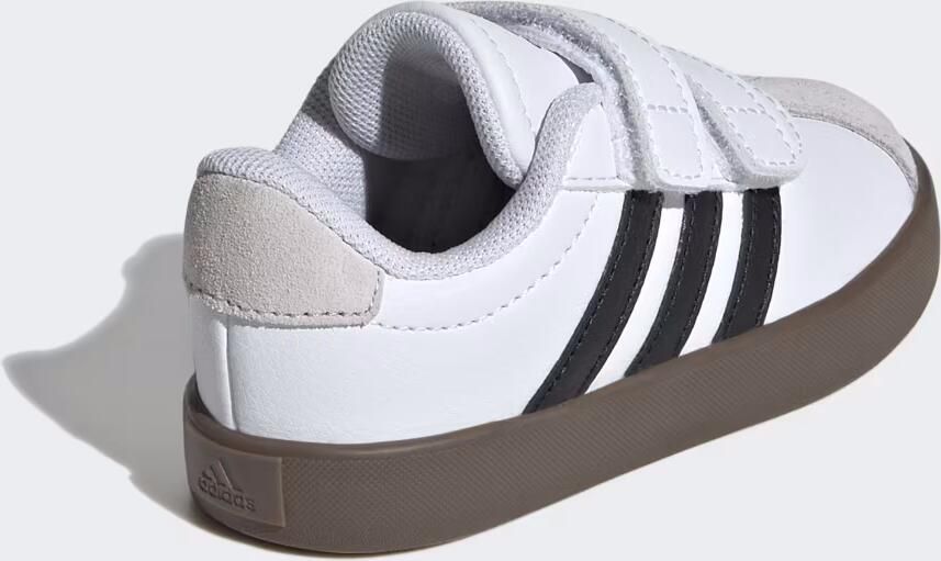 Adidas Sportswear VL Court 3.0 sneakers wit zwart beige Suede 20 - Foto 13