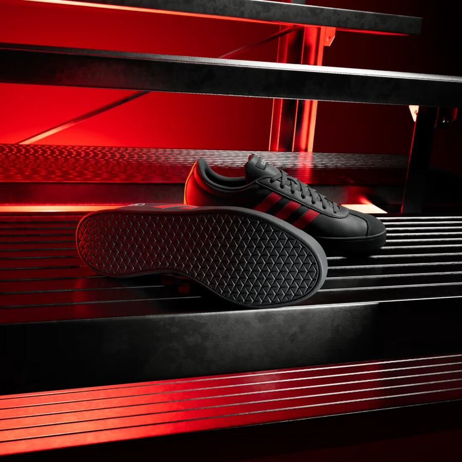 Adidas Perfor ce VL COURT AUDI REVOLUT F1 TEAM SCHOENEN Unisex Zwart - Foto 4