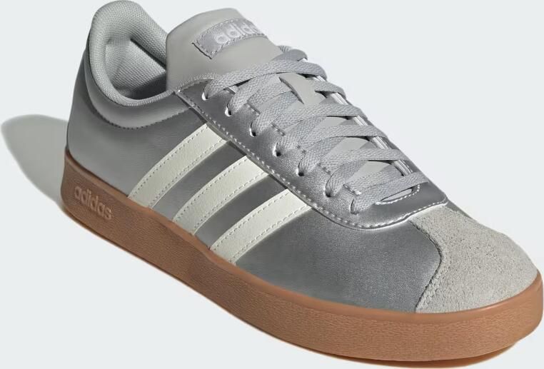 Adidas Sportswear VL Court Base Schoenen Dames Zilver - Foto 5
