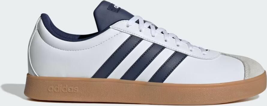 Adidas Heren VL COURT Base Sneakers Leren Schoenen JQ3037 Wit