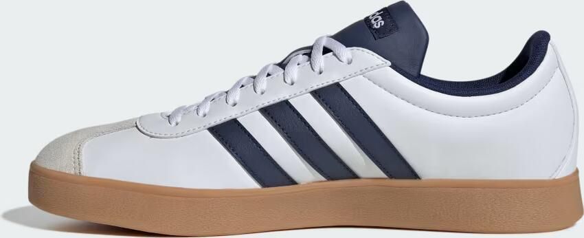 Adidas Heren VL COURT Base Sneakers Leren Schoenen JQ3037 Wit - Foto 6