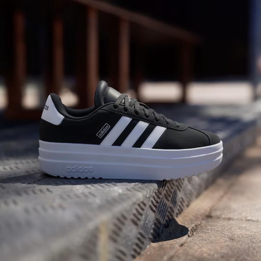 Adidas Sportswear VL Court Bold Lifestyle Schoenen Kids Kinderen Zwart - Foto 11