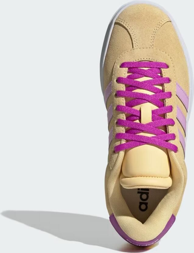 Adidas Sportswear VL Court Bold sneakers lichtgeel roze fuchsia - Foto 3