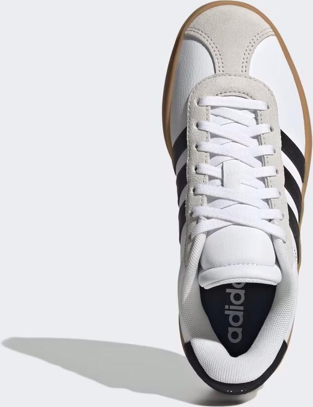Adidas Sportswear VL Court Bold suede sneakers wit zwart Leer - Foto 3