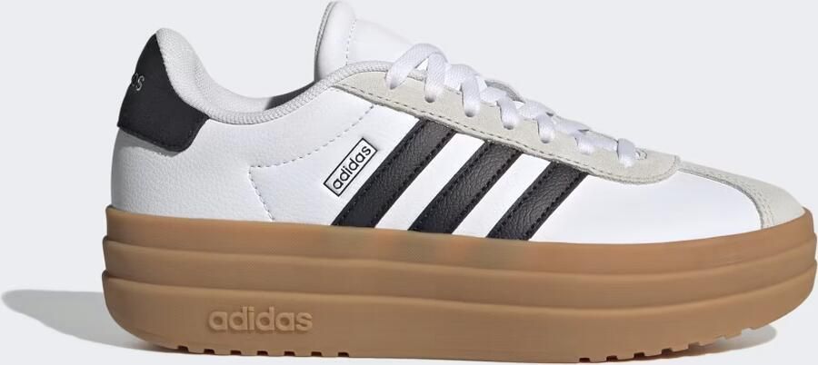 Adidas Sportswear VL Court Bold suede sneakers wit zwart Leer - Foto 6