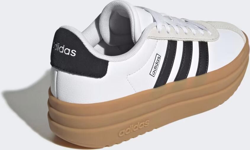 Adidas Sportswear VL Court Bold suede sneakers wit zwart Leer - Foto 7