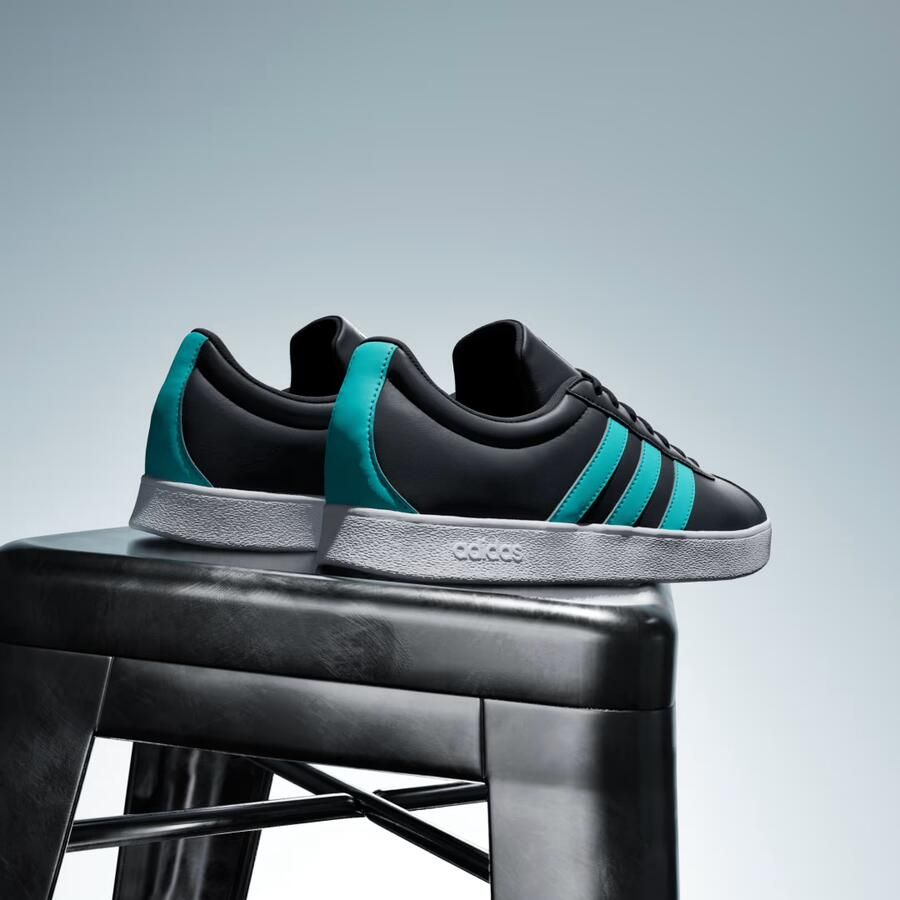 Adidas Lage Sneakers Baskets Vl Court Mercedes-AMG Petronas F1 Team noir - Foto 7