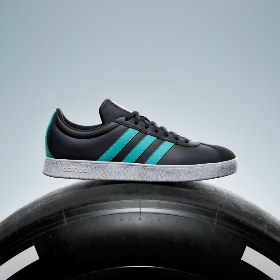 Adidas Lage Sneakers Baskets Vl Court Mercedes-AMG Petronas F1 Team noir - Foto 4