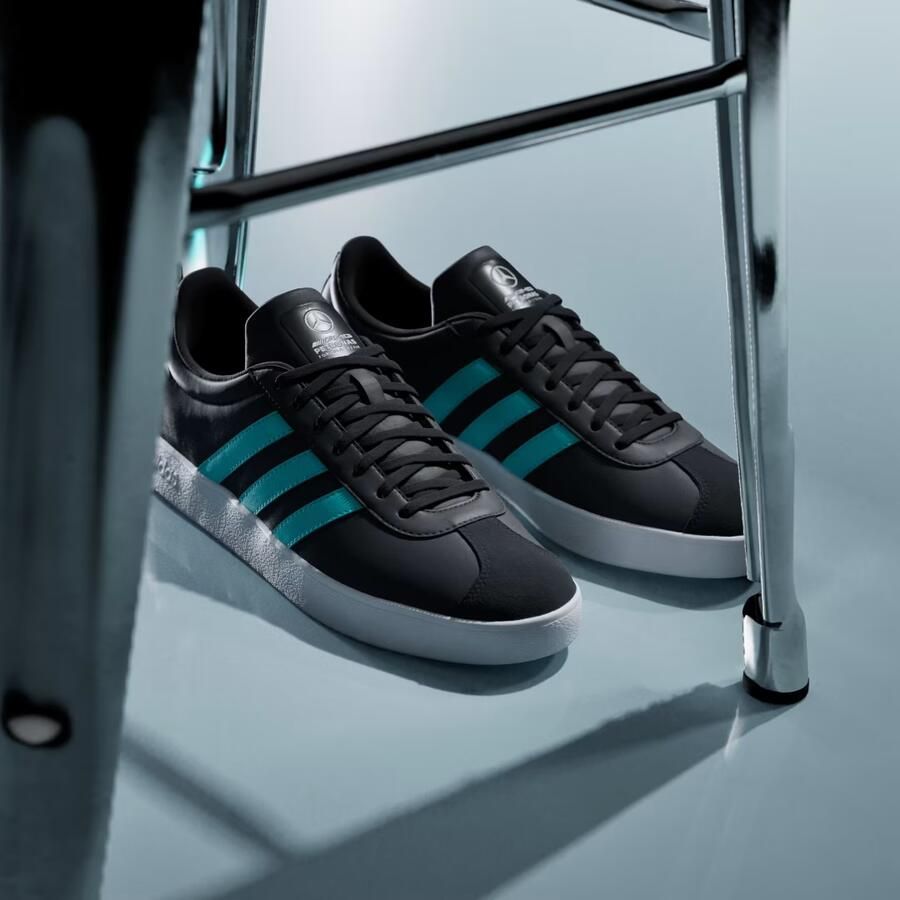 Adidas Lage Sneakers Baskets Vl Court Mercedes-AMG Petronas F1 Team noir - Foto 6