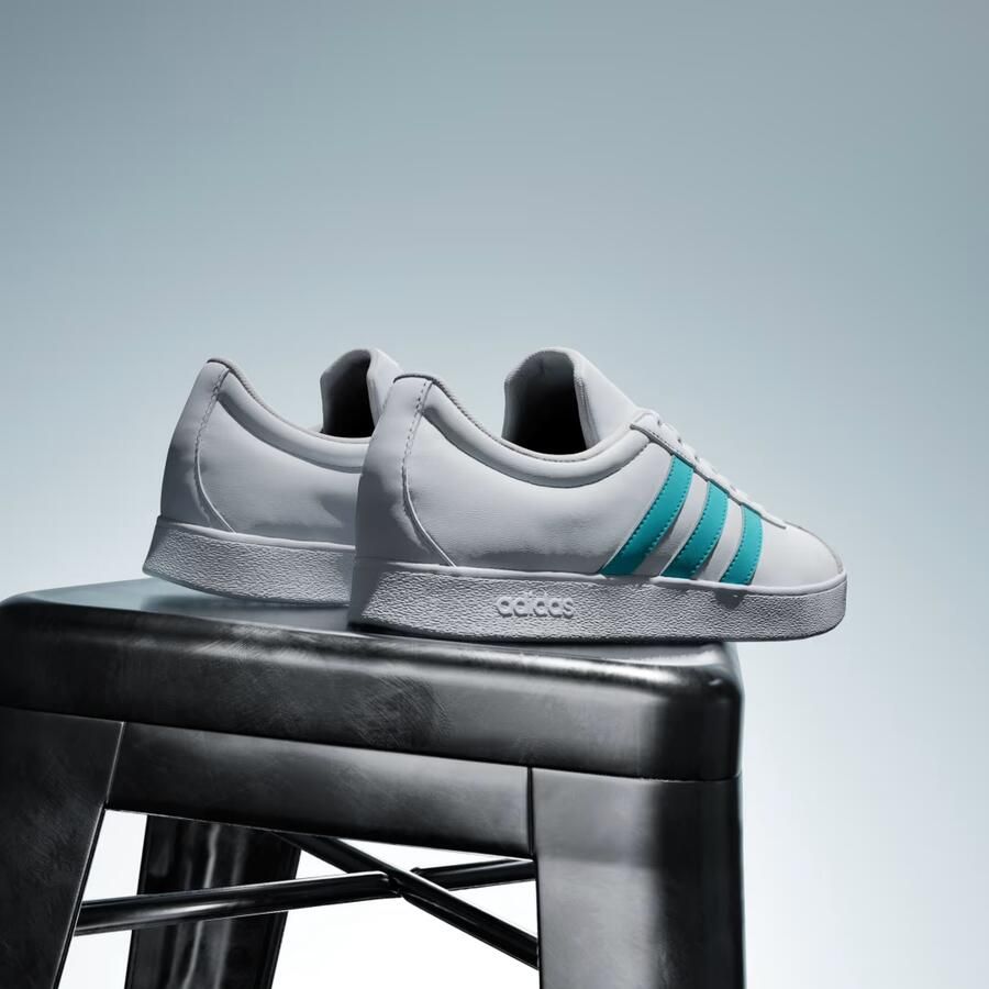 Adidas Perfor ce Vl Court Mer Schoenen Unisex Wit - Foto 6