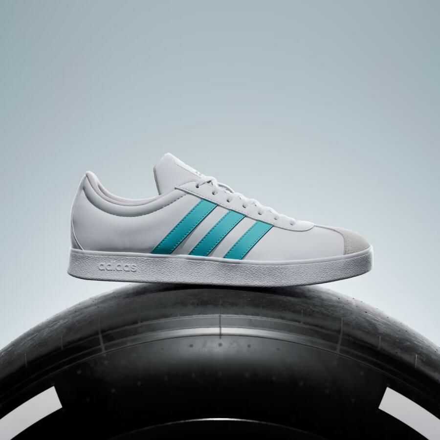 Adidas Perfor ce Vl Court Mer Schoenen Unisex Wit - Foto 3