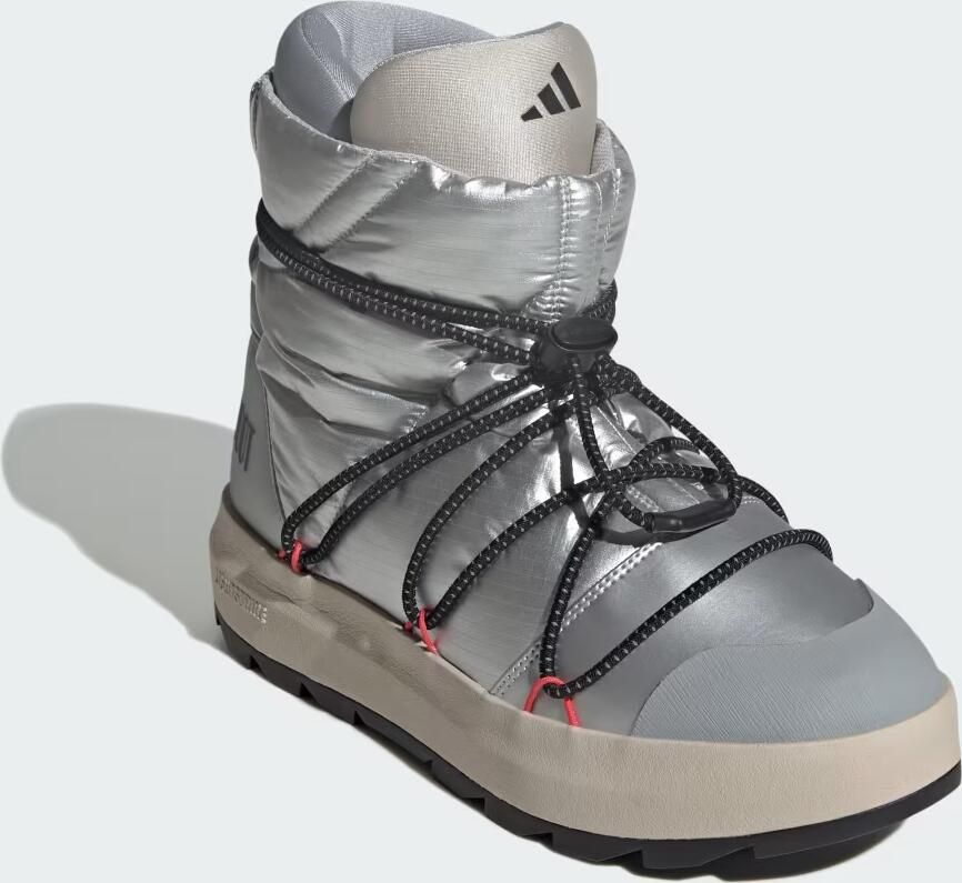 Adidas X Moon Boot Ace Mid Laarzen Zilver 1 3 Mesh Synthetisch - Foto 9