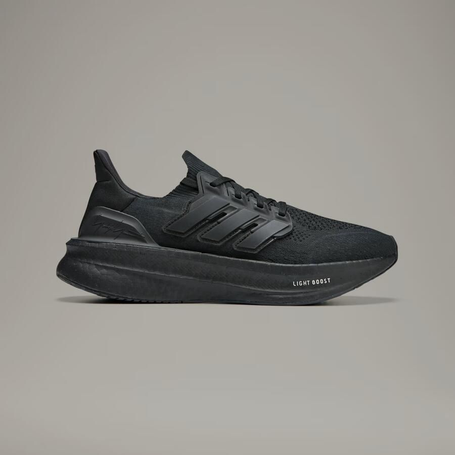Y-3 Sneakers met gestructureerde platformzool en geperforeerde neus Black - Foto 3