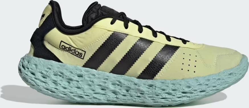 Adidas Gele Sneakers Veters Rubberen Zool - Foto 3