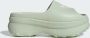 Adidas Adifom Dames Slippers en Sandalen Groen Maat: 36 2 3 Mesh Synthetisch Foot Locker - Thumbnail 2