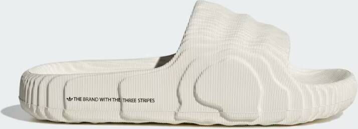 Adidas Originals Adilette 22 Badslippers Sandalen Schoenen off white off white core black maat: 42 beschikbare maaten:37 38 39 40.5 42 35.5 - Foto 7