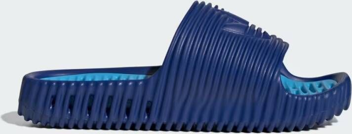 Adidas adilette Slippers en Sandalen Blauw Maat: 39 1 3 Rubber Foot Locker - Foto 2
