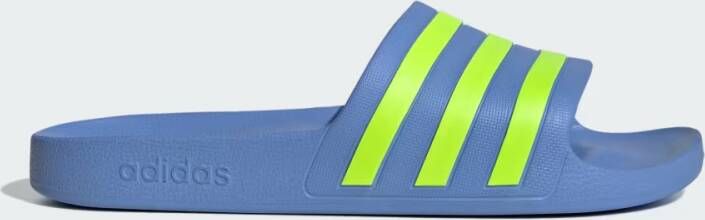 Adidas adilette Slippers en Sandalen Blauw Maat: 36 2 3 Mesh Synthetisch Foot Locker - Foto 4