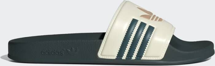 Adidas Originals Adilette Badslippers adidas Adilette in groen formaten: 40.5