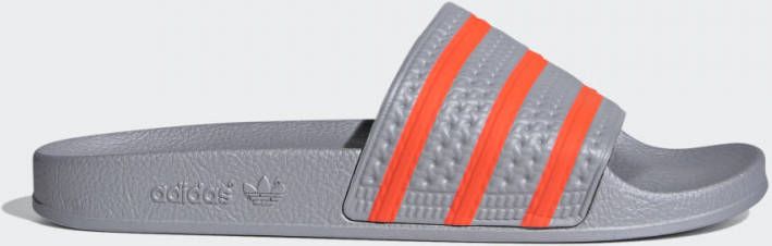 Adidas Originals Adilette Slippers Heren Halo Silver / Solar Red / Solar  Red Heren - Schoenen.nl
