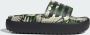 Adidas Sportswear adilette Platform Badslippers Dames Groen - Thumbnail 3