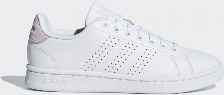 Adidas Advantage Dames Sneakers Ftwr White/Light Granite - Schoenen.nl