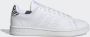 Adidas Advantage Witte Sneakers 39 1 3 Wit - Thumbnail 4