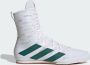 Adidas Box Hog 4 Boksschoenen Wit Groen - Thumbnail 2