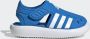 Adidas closed-toe summer watersandalen in de kleur blauw - Thumbnail 3