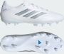 Adidas Copa Pure III League Gras Kunstgras Voetbalschoenen (MG) Wit Zilver Blauw - Thumbnail 2