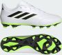 Adidas Copa Pure.4 Gras Kunstgras Voetbalschoenen (FxG) Wit Zwart Felgeel - Thumbnail 2