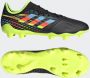 Adidas Copa Sense.3 Gras Voetbalschoenen (FG) Zwart Blauw Geel - Thumbnail 3