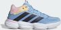 Adidas Performance Court Stabil Indoor Sneakers Dames Blauw - Thumbnail 2