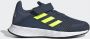 Adidas Perfor ce Duramo Sl Classic sneakers donkerblauw geel zilver kids - Thumbnail 3