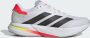 Adidas Performance Duramo Speed 2 hardloopschoenen wit zwart rood - Thumbnail 4