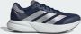 Adidas Performance Duramo Speed 2 hardloopschoenen donkerblauw zilver metallic - Thumbnail 2