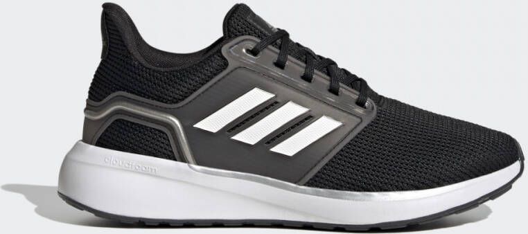 Adidas Performance EQ19 Run Winter hardloopschoenen zwart wit blauw - Foto 4