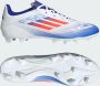 Adidas F50 Club FXG Cloud White Solar Red Lucid Blue- Cloud White Solar Red Lucid Blue - Thumbnail 5
