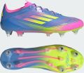 Adidas F50 Elite IJzeren-Nop Voetbalschoenen (SG) Blauw Neongeel Roze - Lemon/Geel/Roze