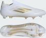 Adidas F50 Elite Veterloze Gras Voetbalschoenen (FG) Wit Goud - Thumbnail 2