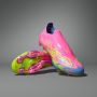 Adidas F50+ Gras Voetbalschoenen (FG) Roze Neongeel Blauw - Thumbnail 2