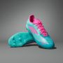Adidas Perfor ce F50 League Messi Firm Multi-Ground Voetbalschoenen Unisex Turquoise - Thumbnail 3